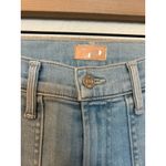 MOTHER Denim The Wrapper Patch Springy Ankle Pants in Chill Pill Blue Size 26 Photo 4