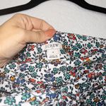 J.Crew Fiery Sunset Floral Printed Tie Waist Shorts Size 8 Photo 6