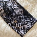 Donna Karan  Active cropped Leggings Pants pattern black‎ white women’s Small Photo 5