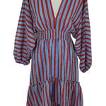 Flying Tomato Women Small Purple Hi Low Dress Long Sleeve Boho Party Photo 0