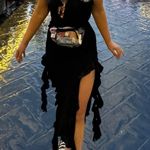 Amazon Off Shoulder Women Sleeveless Sexy Party Hem Detail Mini Dress Photo 0