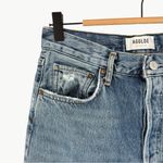AGOLDE  Riley High Rise Straight Crop Denim Jeans | Sz 27 | Endless (Light Wash) Photo 5