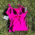 Athleta NWT  Pink. Tankini 34 D/DD Photo 7