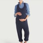 HATCH The Knit Onesie Jumpsuit In Navy Fisherman P Blue Size undefined Photo 1