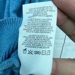 CAbi  XXS Blue Silk Blend Sweater sweatshirt short sleeve pullover knit womens Photo 6