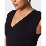 Spanx NWT  The Perfect Ponte V-Neck‎ Seamed Top small Photo 1