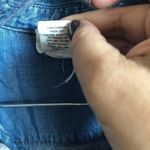 Andrea Jovine AJ‎  Hi-Low Chambray Tie Up Tunic Top Photo 3