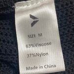 Ruve Women's Black Knitted Sleeveless Plunge Neck Halter Crop Tank Top Size M Size M Photo 4