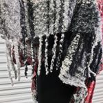 Woolrich Blanket Wrap Scarf Women's One Size Plaid Open Front Cape Poncho Cozy Photo 8