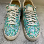 Converse Green and Blue Patterned Sneakers Photo 0