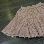 Show Me Your Mumu  Charm Mini Skirt Little Rose Floral Size Medium Photo 3