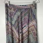Westport  Paisley Full Length Multicolored Maxi Skirt Size M Photo 1