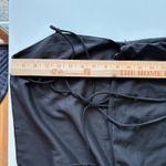 LIONESS  The Vivien Dress Small Black Strappy Open Back Mink Lace Up Party‎ NWT Photo 6