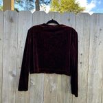 Ronni Nicole Whimsygoth vintage cardigan sweater winter fall size 14 Black Photo 5
