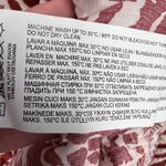 Mango MNG Woman Red Beige Animal Print Cotton Puff Sleeve Mini Dress Size 4 New Photo 6