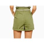 Topshop NWT Stripe Shorts with Rope Belt Photo 1