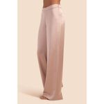 Trina Turk 💕💕 Long Weekend Pant ~ Silverlake Satin Moonstone 14 NWT Photo 2