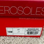 Aerosoles Boots Womens 10 M Wonderling Riding Tall Knee High Wedge Brown Fabric Photo 4