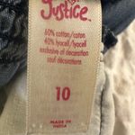 Joie  Blue Embroidered Denim Photo 2