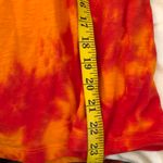 Looney Tunes Orange and red tie-dye pattern  long sleeve tee Tshirt shirt Nostalgia Photo 4