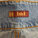 Women's Lei Denim Shorts, Size 22, Blue Photo 4