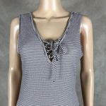 ADAM LEVINE Knit Striped Lace Photo 2