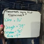 Vervet Women’s Flying Monkey Distressed Denim Skinny Jeans (28) Photo 1