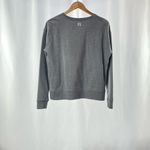 Victoria's Secret Victoria’s Secret Check It Twice Crew Neck Sweatshirt in Grey Size Medium‎ Photo 2