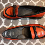 Dansko  Red Black Vintage Mary Jane Mules sz 39 US sz 8-9 contrast bow and trim Photo 0