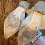 Stuart Weitzman Gigi x Stylish Gray and Red Women's Mules Photo 2