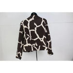 Neiman Marcus  ladies brown&white open blazer sie L Photo 4