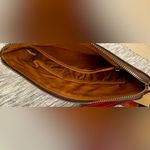 Patricia Nash | Cassini Tooled Leather Wristlet | Burnt Magenta | NWT Photo 8