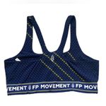 Free People #113 NWT Never Better Logo Set Sports Bra & Leggings in Black Combo Photo 9