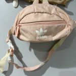 Adidas  Waist Pack Bag Pink Fanny Zip Women's Adjustable‎ 2 Compartment Polyester Photo 0