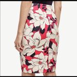 Ann Taylor Hibiscus Floral Pencil Skirt Photo 5