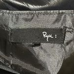 Ryu Flat Sequin Dress Shoulder Bow Black Shift Shimmery S Small Mini Cocktail Photo 5