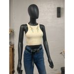  SEAMLESS EMBROIDERED TOP | ZARA SUNFLOWERS Sz XS‎ Photo 1