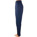 Aritzia Babaton Navy Blue High Waisted Crop Pull On Tapered Dress Pants Size S Photo 1