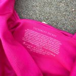 Victoria's Secret  Ruched Plunge One Piece Swimsuit Hot Pink Size XL NWT Photo 5