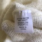 Iris Ivory Fuzzy Cozy Off The Shoulder Dress Photo 4