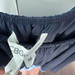 BCBGeneration BCBG Generation Spaghetti Straps Ruffled Romper Playsuit in Blue / Navy Photo 3