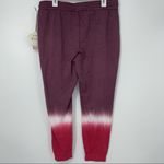 Knox Rose WINE TIE-DYE JOGGERS Photo 1