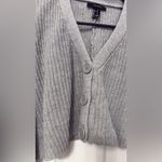 Forever 21  Gray Cropped Cardigan Photo 2