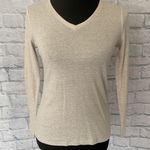 Talbots petites stripe v-neck longsleeve top S petite Photo 0