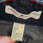 Tommy Hilfiger 90's Vintage  Dark Wash Denim Skirt With 6 Pockets Blue Size 4 Photo 6