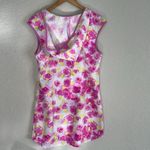 Betsey Johnson Hooded Dress Coverup Terrycloth Roses Pink Soft Girly Valentines Photo 4