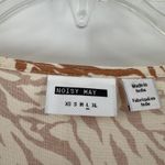 Noisy May  Animal Print Button Up Tiered Shift Dress Women's Size Large Photo 3