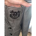 Women's KB for Stella Louise Houndstooth Blazer Size 14 Black/White Black Photo 4