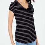 Maison Jules  Striped Short Sleeve Top Photo 0