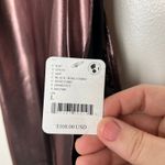 Free People Intimately  L Sunset Shimmer Satin Midi Slip Dress‎ Rose Metallic Photo 7